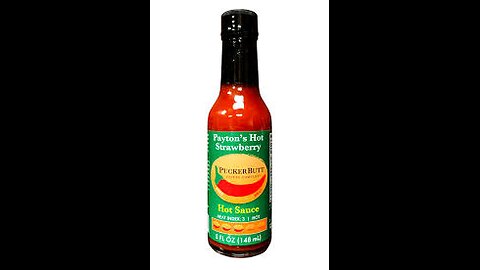 Strawberry hot sauce review