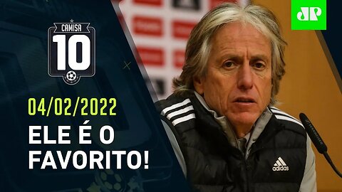 Jorge Jesus AGRADA e surge como "PLANO A" do Corinthians! | CAMISA 10 - 04/02/22