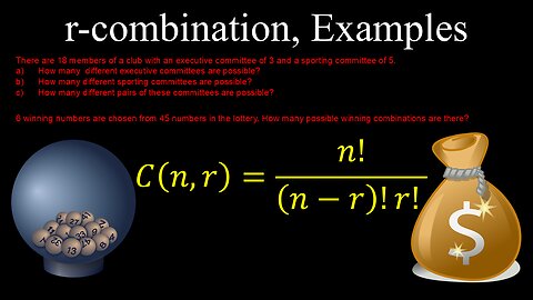 Combinations, Examples - Discrete Mathematics