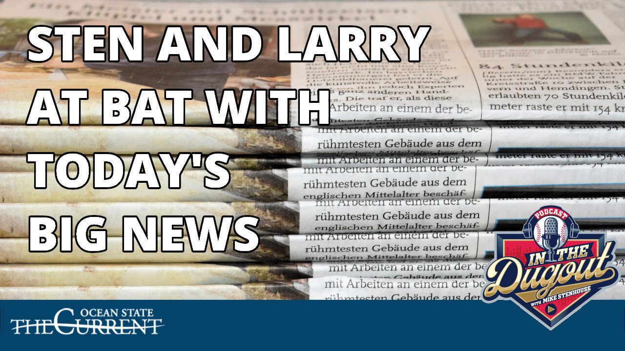 STEN AND LARRY AT BAT ON TODAY'S NEWS #InTheDugout
