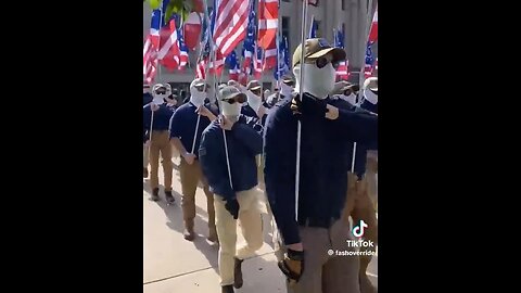 Just In Case You're Confused: This Is Not MAGA. MAGA Does Not Cover Their Faces. These Are Feds.