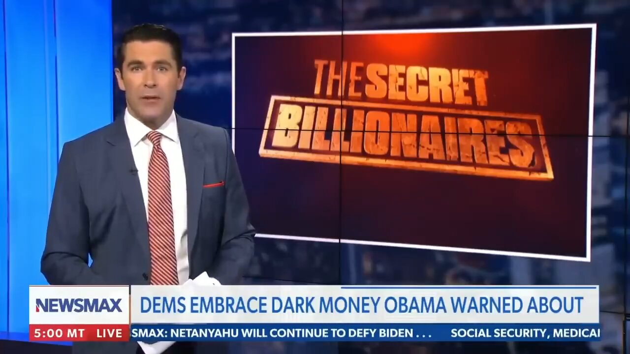 Rob Schmitt on the 'Secret Billionaires' funding unrest
