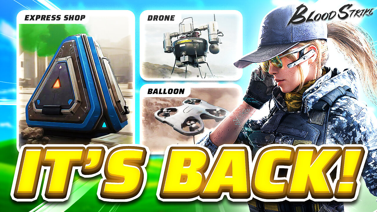 EXPRESS SHOP & INTERFERENCE DRONE IS BACK IN BLOOD STRIKE!
