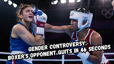 Gender Debate Erupts: Boxer's Opponent Quits in 46 Seconds