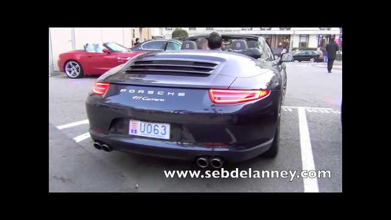 Porsche 911 991 Carrera Cabriolet, Start Up and Walkaround.