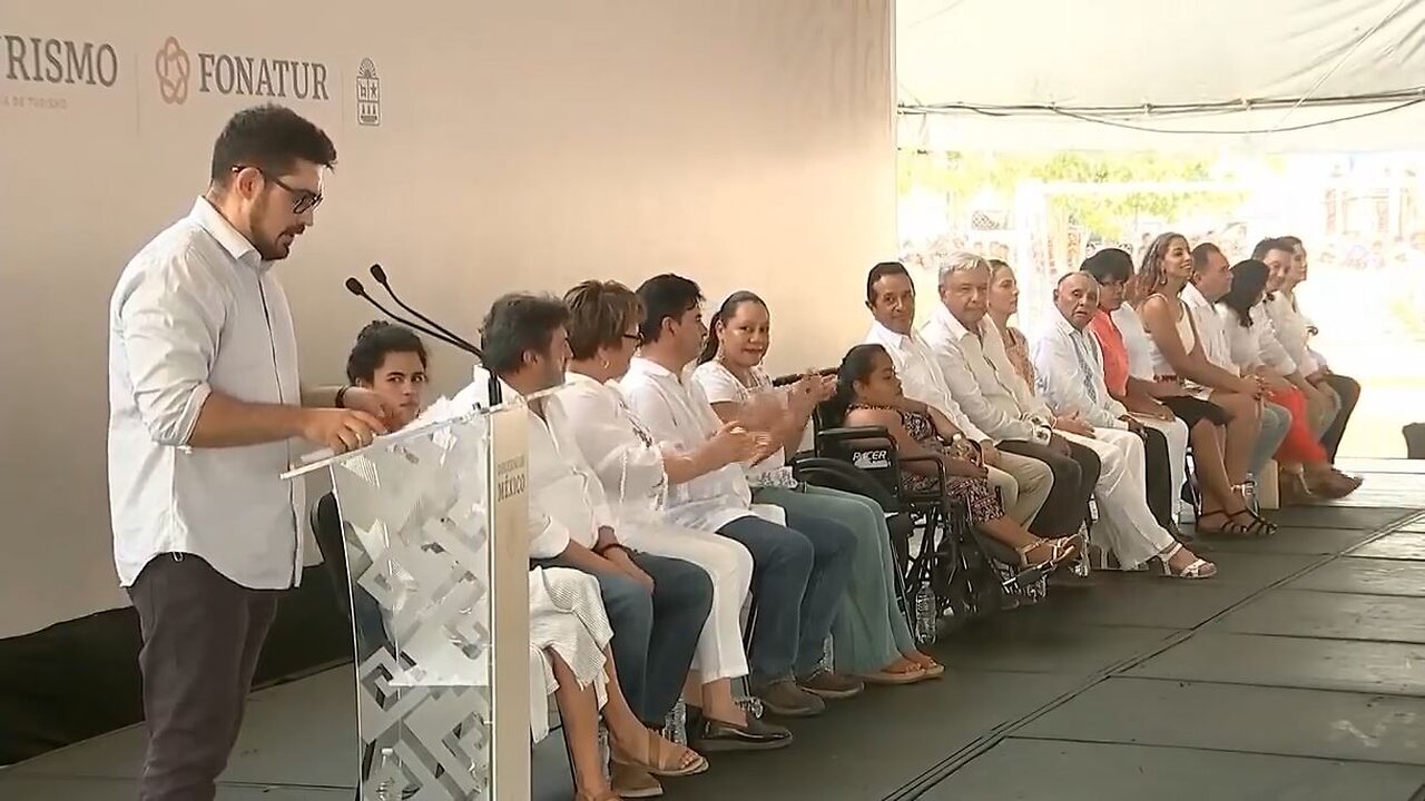 'Programas Integrales de Bienestar', Mejoramiento Urbano y Tren Maya, desde Playa del Carmen