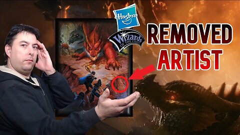 Hasbro REMOVES Artist For Promo Art