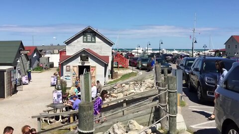 Pretty Coastal Fishtown - Leland, Michigan