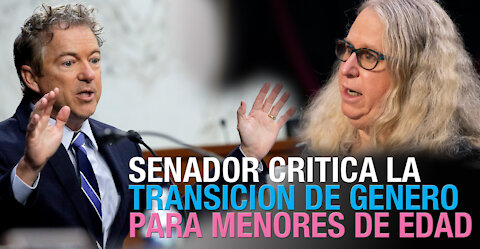 Rachel Levine evade pregunta de Rand Paul sobre la mutilación genital de menores de edad