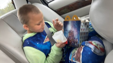 McDonald’s left his toy out again