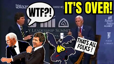 Tucker Carlson ENDS Mike Pence's Political Career in VIRAL VIDEO from Blaze TV Event!