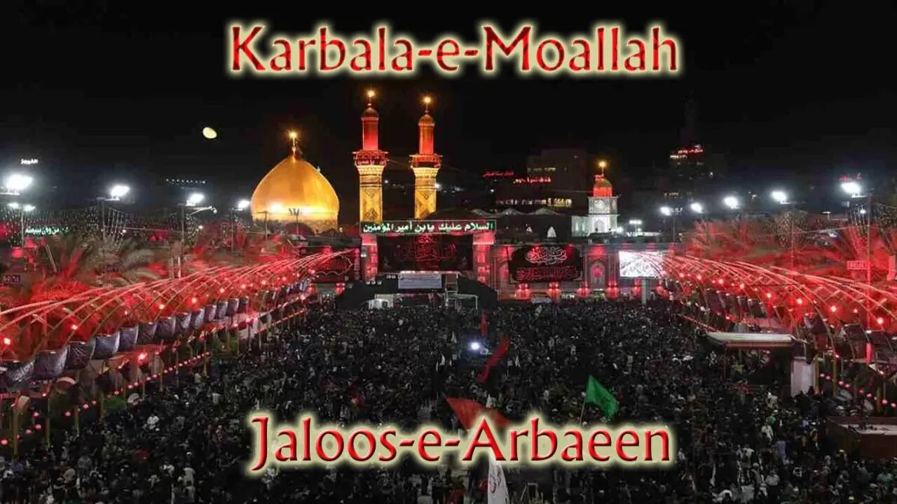 Arbaeen | Vlog 23 | 2023 | Jaloos-e-Arbaeen | Karbala-e-Moallah