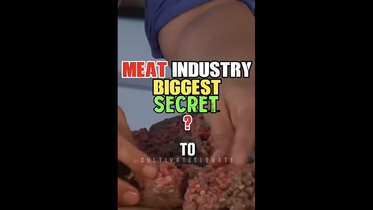 🥩 🤮 The Meat Industry is comprised....
