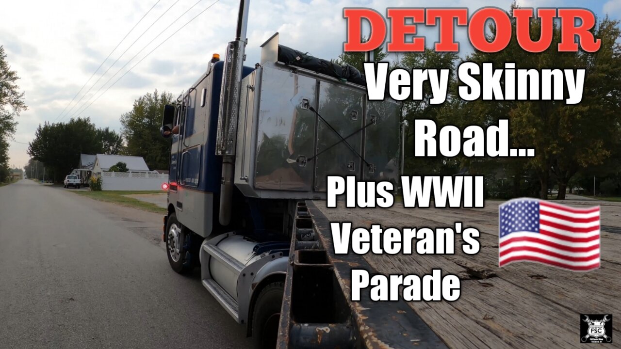 Bad Detour Puts Us in A WWII Veteran's Parade - 024