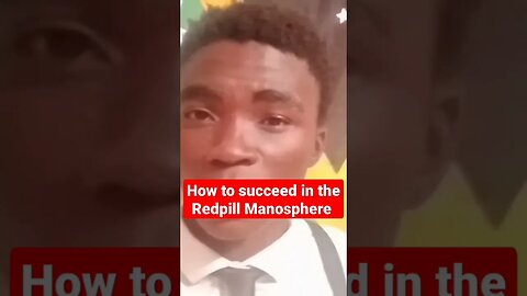 How to succeed in the Redpill Manosphere ? #accolades #redpill #manosphere #shorts