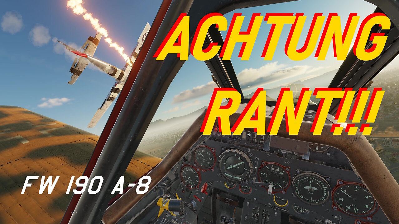 DCS - How to WARBIRD, Fw 190 A-8 (bonus ranten)