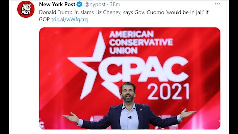 TRUMP BREAKING NEWS "CPAC 2021 DAY ONE CLIPS" 2.27.21