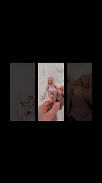 Changing Silicone Baby #shorts