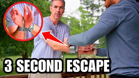 How to Escape Duct Tape (In 3 Seconds)
