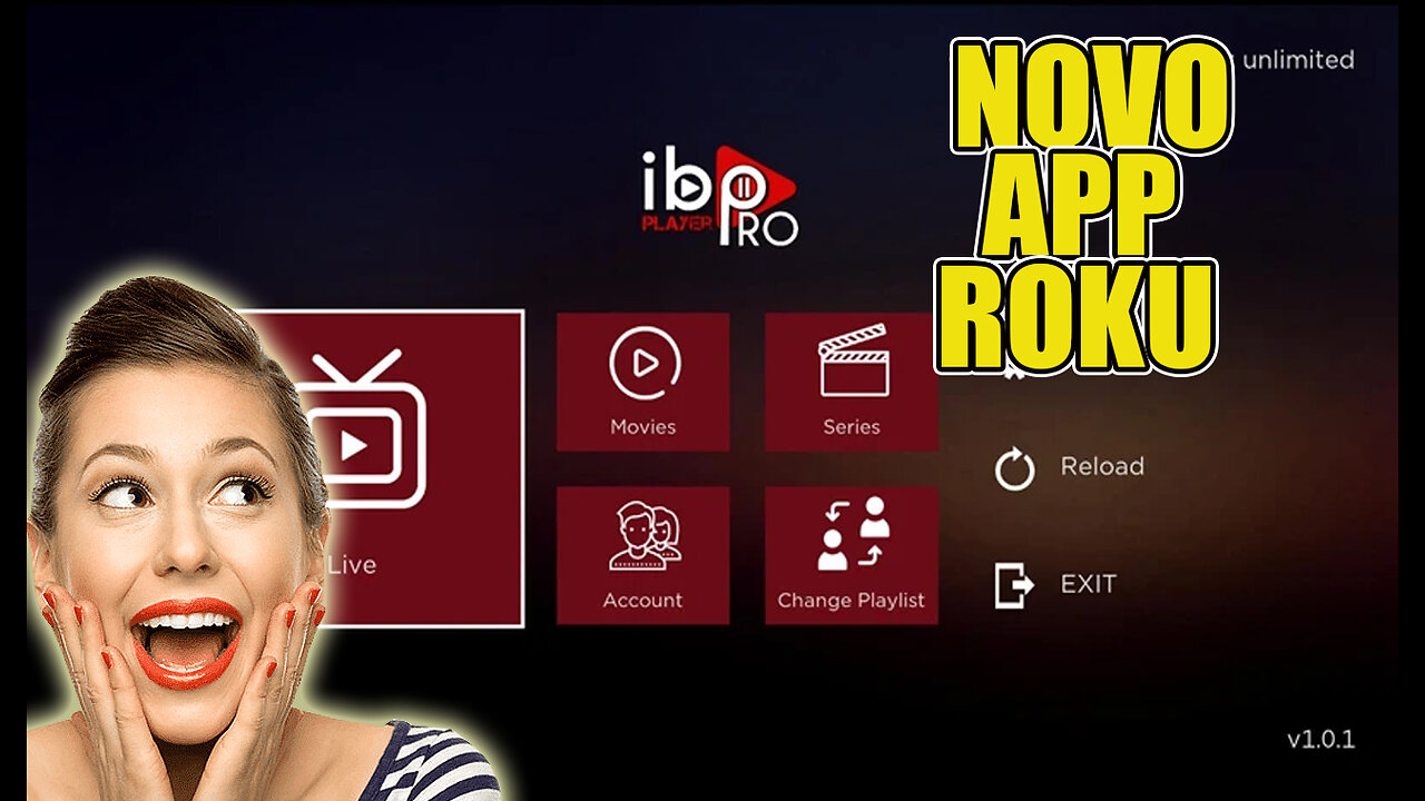 COMO COLOCAR IPTV NA ROKU COM APLICATIVO IBO PLAYER