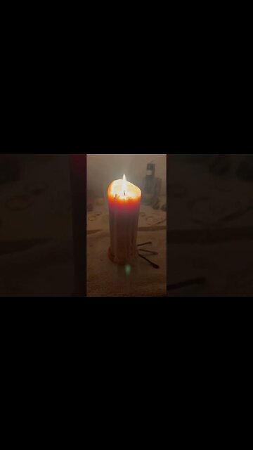 Focus on the flame and breathe…