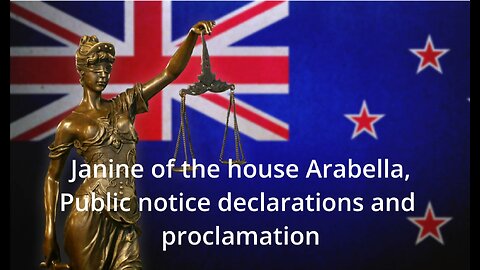 Chatting with Janine of the house Arabella - NZ Public Notice Declarations and future plans