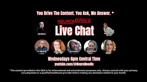 🔴 NeuroNoodle Live Q&A: Brain Health & Neurofeedback Experts Answer YOUR Questions! 🧠💡