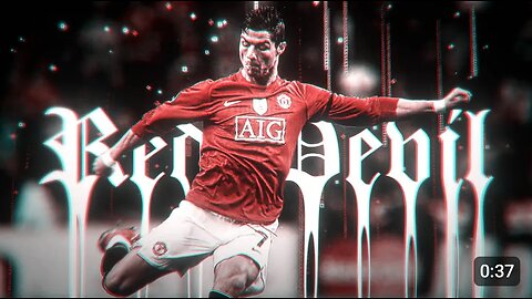 Red devil -cristiano Ronaldo Ele fez de novo