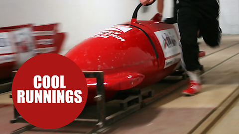 Bobsleigh team take to WWII tunnels used by the Nazis to practice