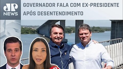 Tarcísio de Freitas diz que sempre será leal a Bolsonaro; Amanda Klein e Beraldo analisam