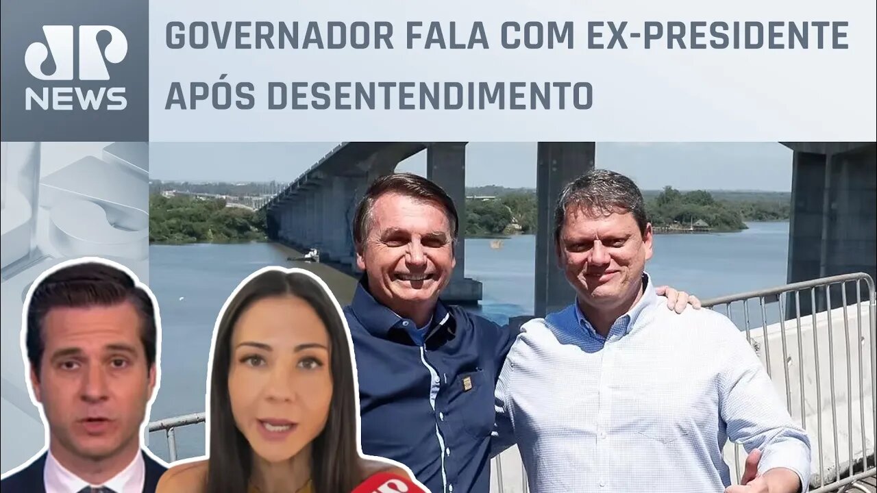 Tarcísio de Freitas diz que sempre será leal a Bolsonaro; Amanda Klein e Beraldo analisam