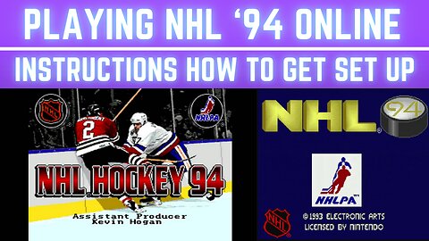 Play NHL '94 Online - SNES & Genesis/Mega Drive