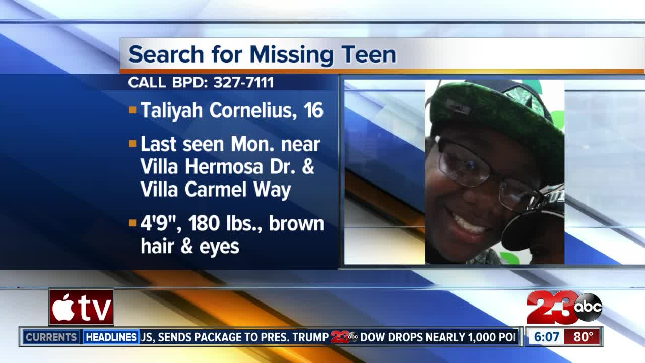 Missing at-risk teen