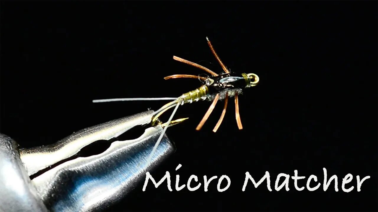 Newman's Micro Matcher Fly Tying Instructions - Tied by Charlie Craven
