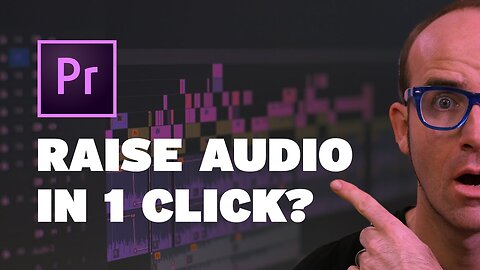 1-Click Premiere Pro Raising Audio: Auto Match