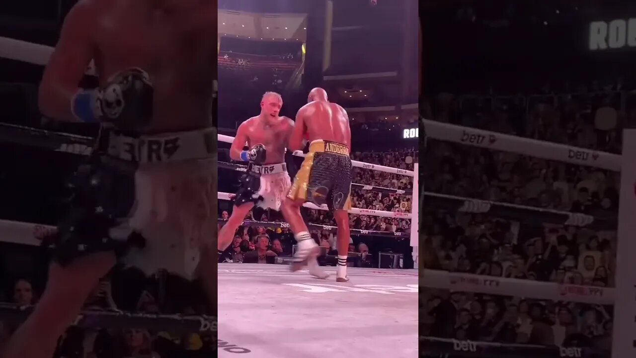 Jake Paul Won Anderson Silva, 🥶🥊 #reels #subscribe #boxing #shorts