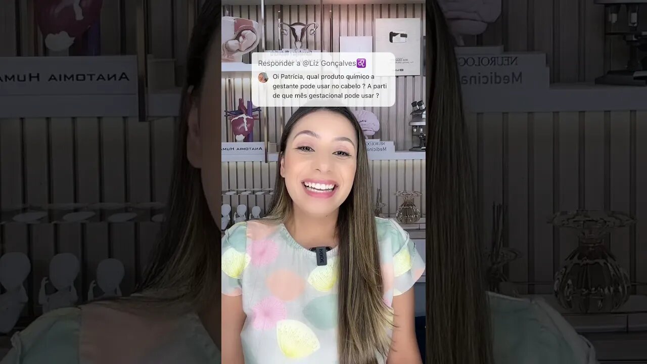 Qual o produto químico a gestante pode passar no cabelo?