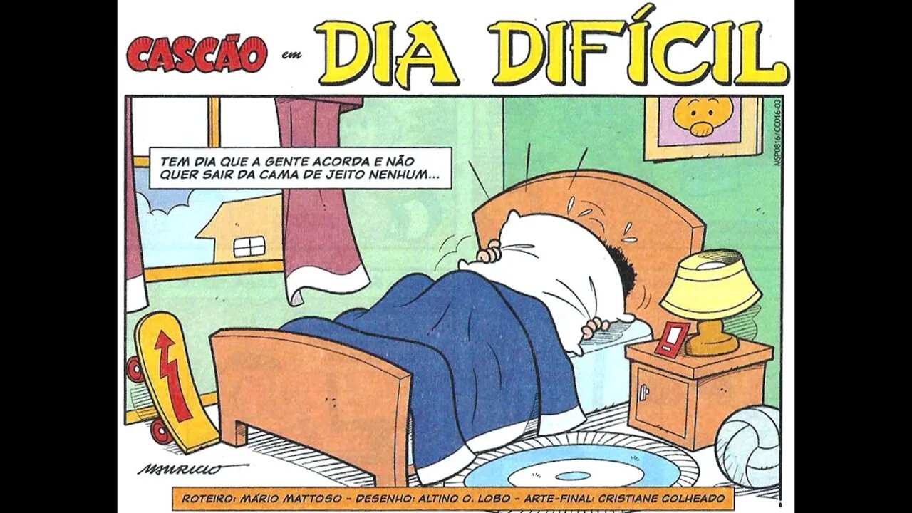 Cascão em-Dia difícil | Gibis do Rapha 2