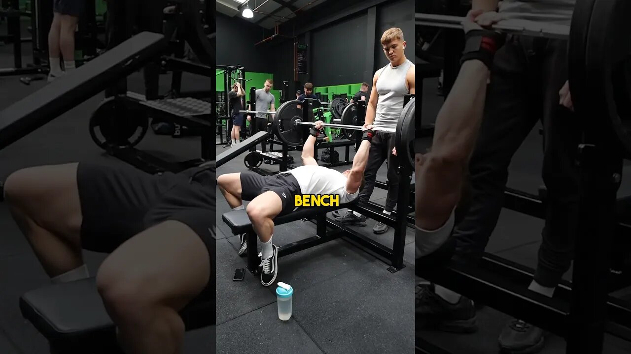 Bench Press Is Overrated…?🤔 #gym #fitness #shorts
