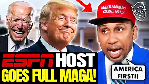 Black ESPN Host CONVERTS to AMERICAN FIRST Live On-Air 'Trump Will WIN' | Demands Joe Biden RESIGN🔥