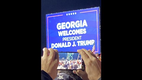 My First Trump Rally Valdosta GA