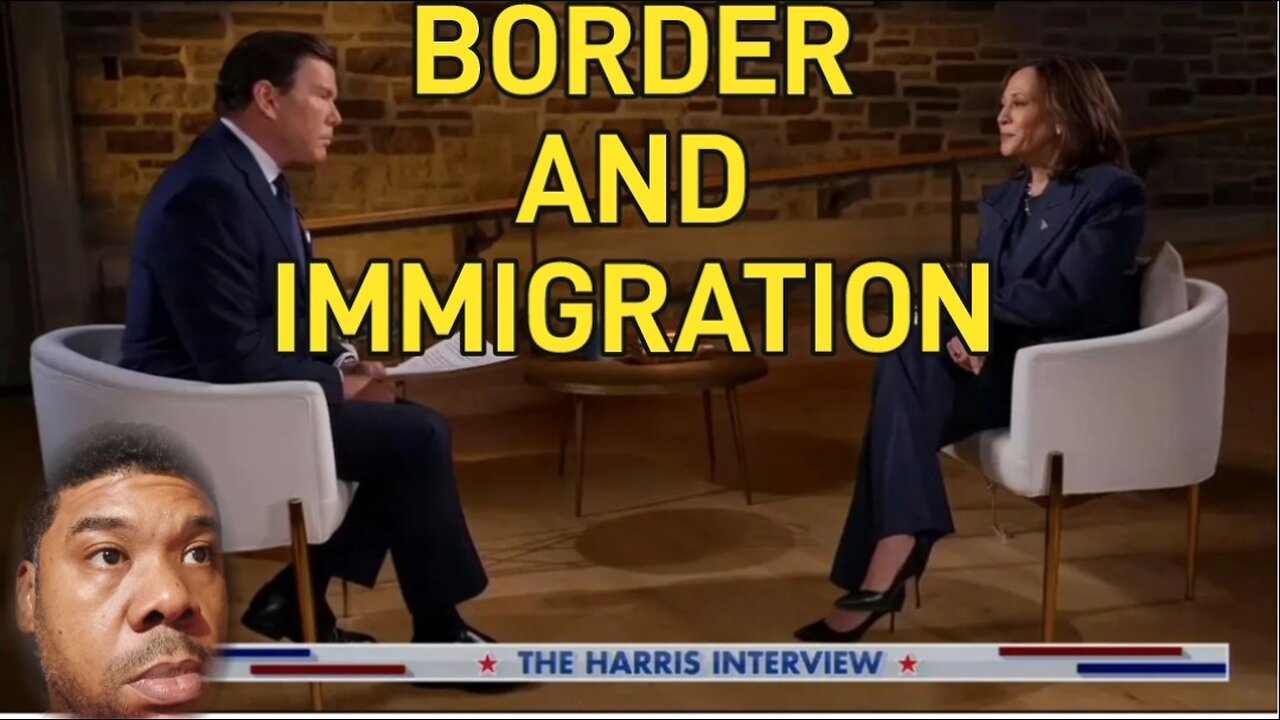 Kamala's INTERVEIW with Bret Baier | IMMIGRATION
