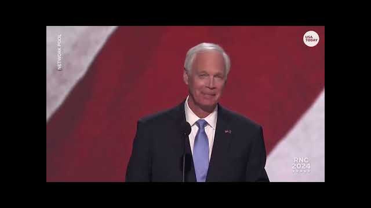 Ron Johnson's 2024 RNC speech discusses the economy, transgender athletes and border security