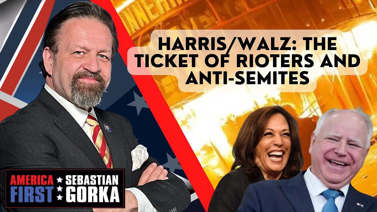 Harris/Walz: The ticket of rioters and anti-Semites. Raz0rfist with Sebastian Gorka One on One