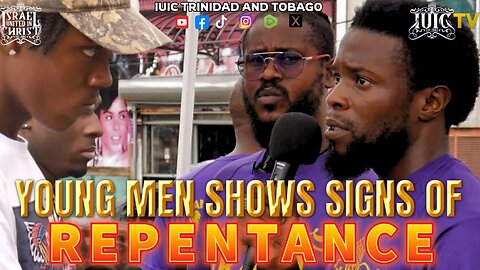 YOUNG MEN SHOW SIGNS OF REPENTANCE