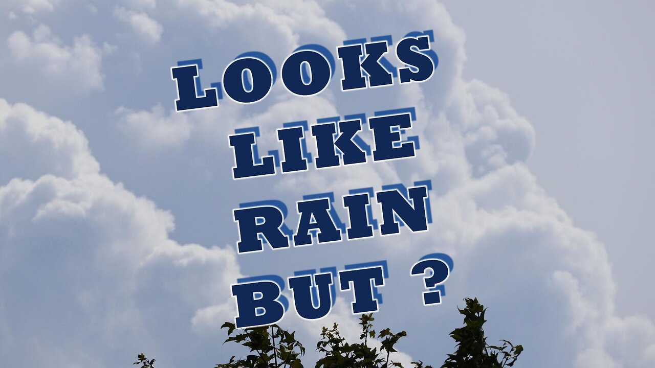 I Cant Buy A Drop Of RAIN