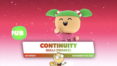 Gulli (France) - Continuity (11th November 2023)