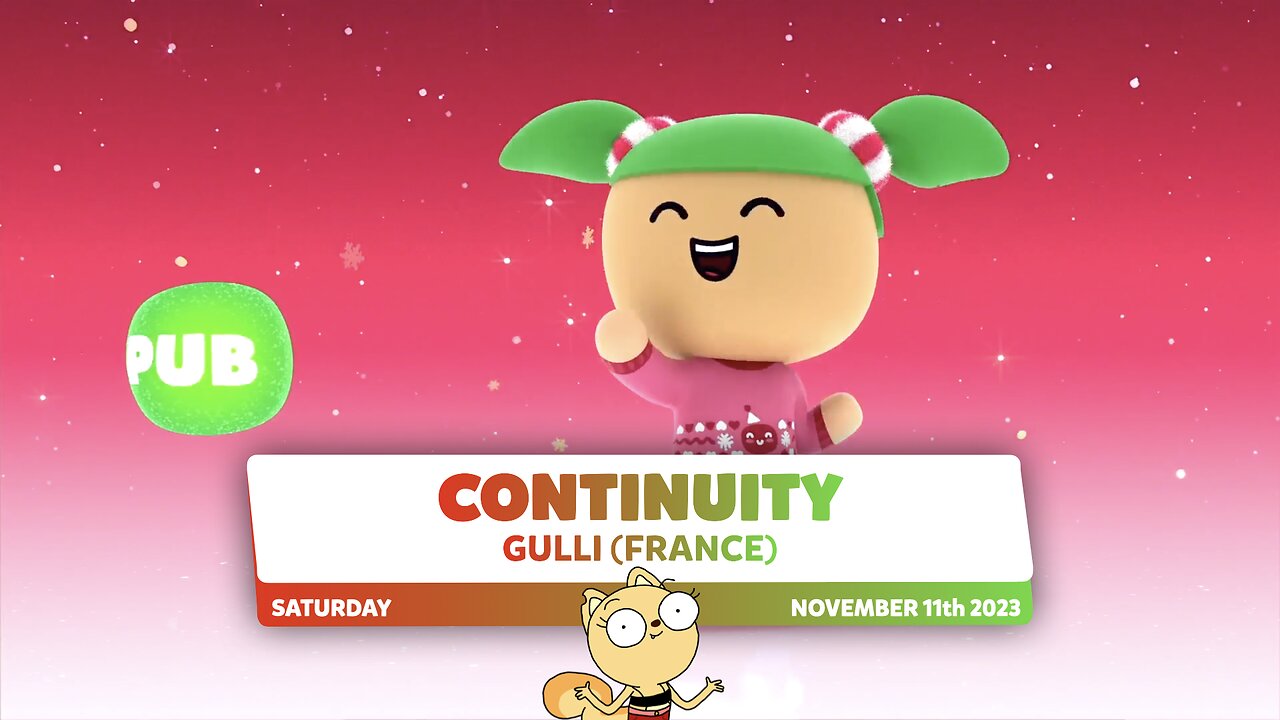 Gulli (France) - Continuity (11th November 2023)