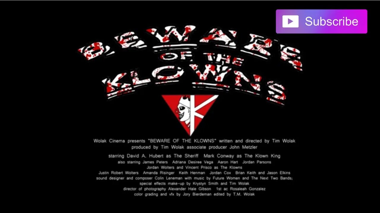 BEWARE OF THE KLOWNS (2015) Limited Edition Trailer [#bewareoftheklowns #bewareoftheklownstrailer]