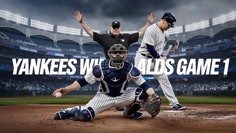 Yankees Take Game 1 in NAIL-BITING Fashion!